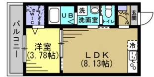 AJ北松戸の物件間取画像